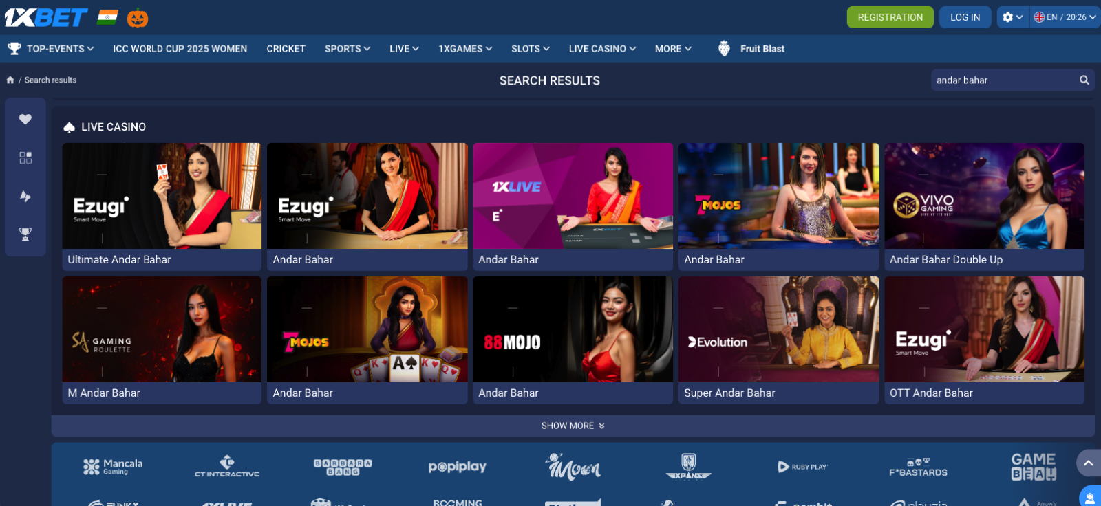 1xbet Casino