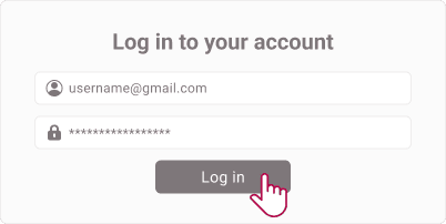 “Login” चुनें